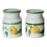 LBP salt and pepper shakers with lemons
