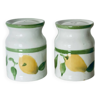 LBP salt and pepper shakers with lemons