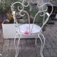 Lot of 5 armchairs for wrought iron garden lounge