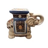 Vintage elephant plant table, 1970s