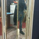 Rare store furniture triptych mirror of the 40s iron 140x160cm