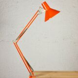 Danish orange desk lamp