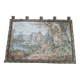 Countryside landscape scene wall tapestry