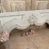 Pediment, door top