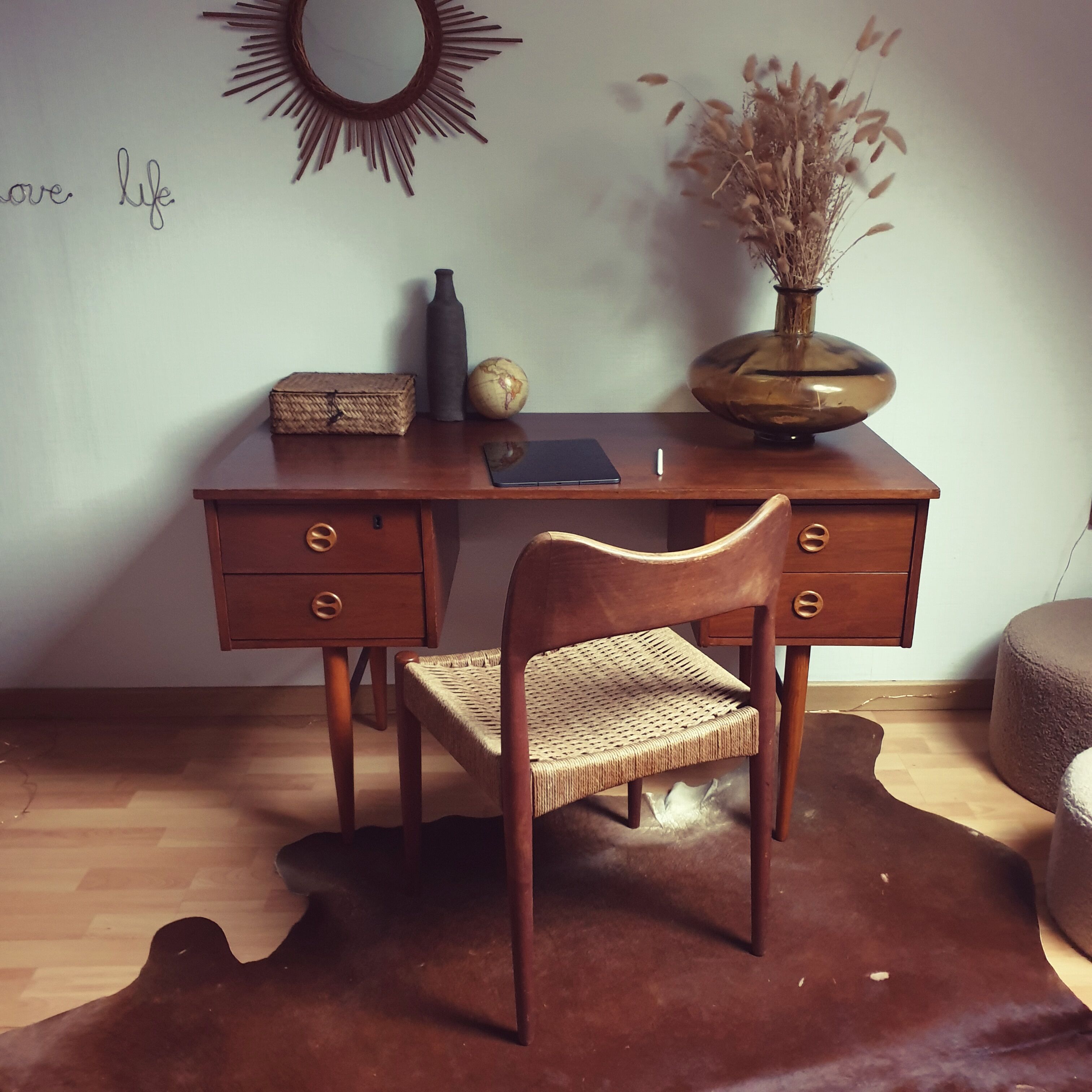 Bureau scandinave teck