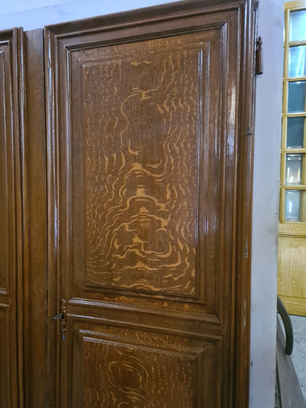 Oak closet doors