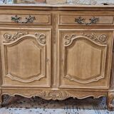 Louis XV style sideboard in solid oak