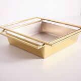 centerpiece, potpourri or golden brass planter