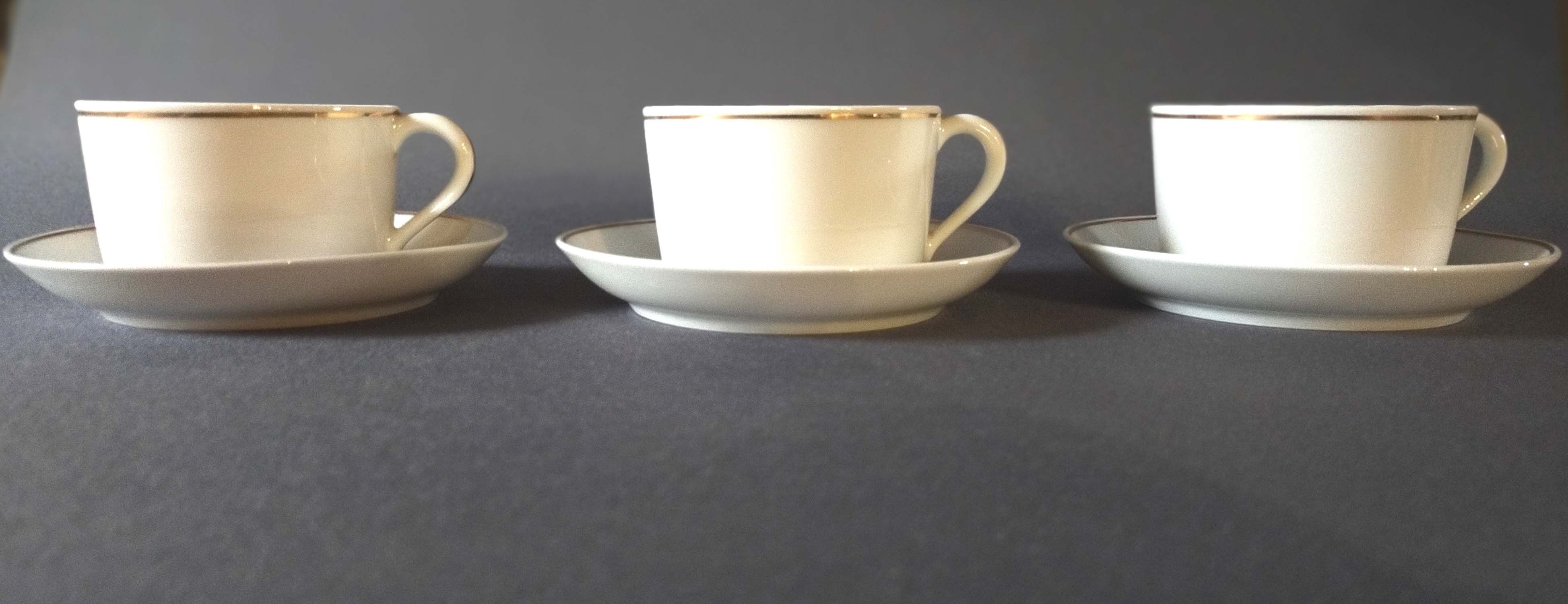 Snake porcelain cups and soups