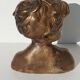 Bust child plaster Dalou