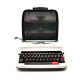 Revised Hermes baby S typewriter with new ribbon