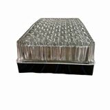 Bubble glass ceiling lamp 70s