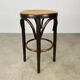 Cane and bentwood bistro stool