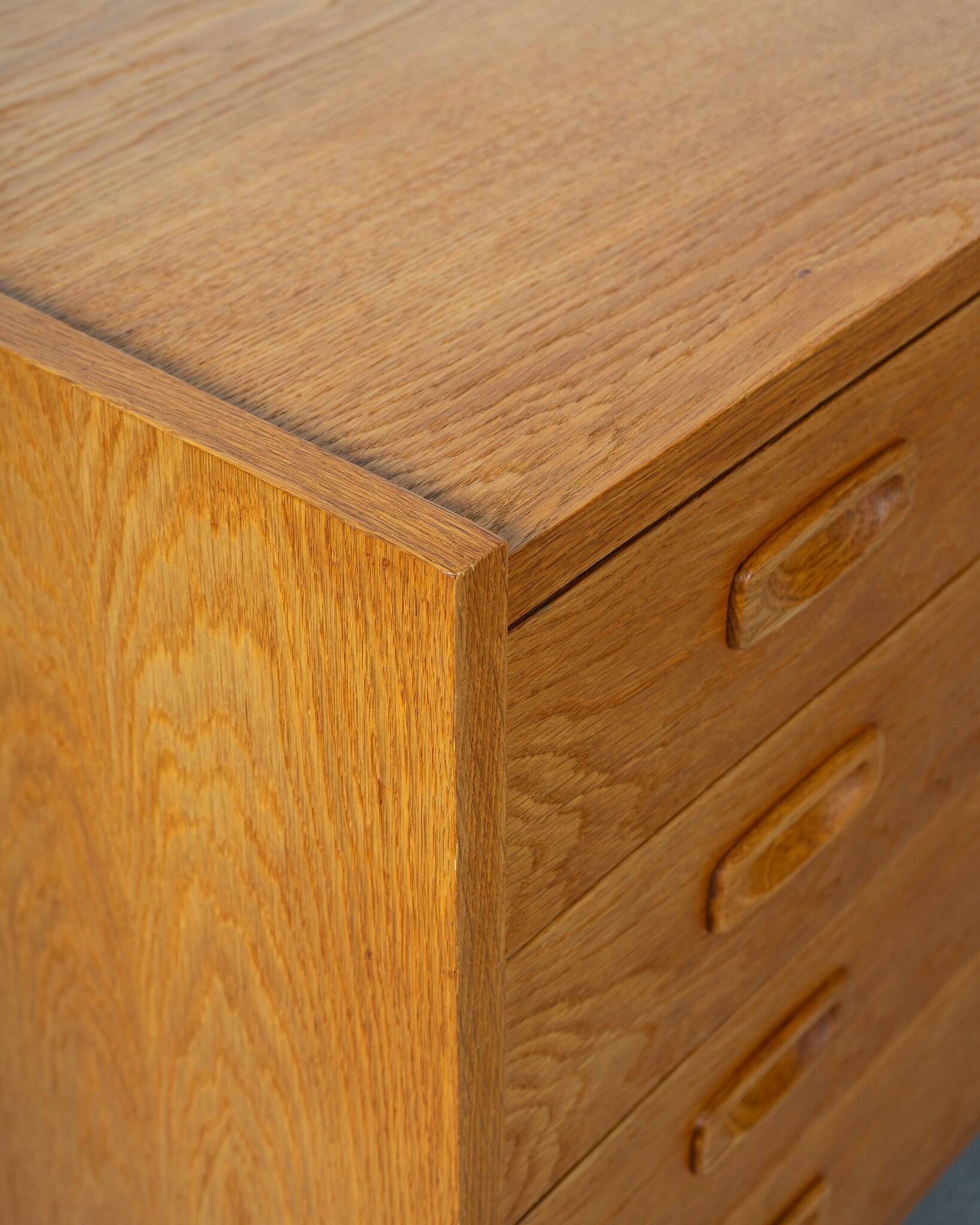 Mid Century Danish Commode made of oak by PS System