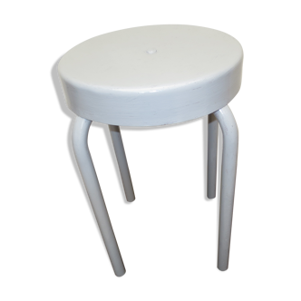 Former industrial stool in metal