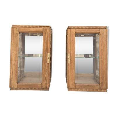 Vitrines chevets art déco