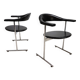 Set of 2 Kaufeld Airport 037 chairs by Geoffrey Harcourt, 1960