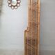 Vintage rattan bookcase