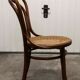 Chaise bistrot bois courbé 1900 cannage