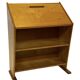 Vintage Oak Secretary Desk by Cor Alons for Den Boer Gouda