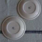 Paire d'assiettes plates Johnson Brothers « Hearts & Flowers »