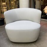 Pair of Elain model swivel armchairs - Edition Molteni - New