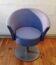 Fabric tulip armchair