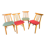 Set of 4 Scandinavian chairs