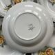 Set of 5 "Odile" plates Digoin Sarreguemines