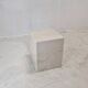 Italian Marble Side Table or Pedestal, 1980's