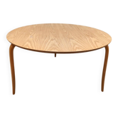 Table basse Annika design suédois vintage Bruno Mathsson