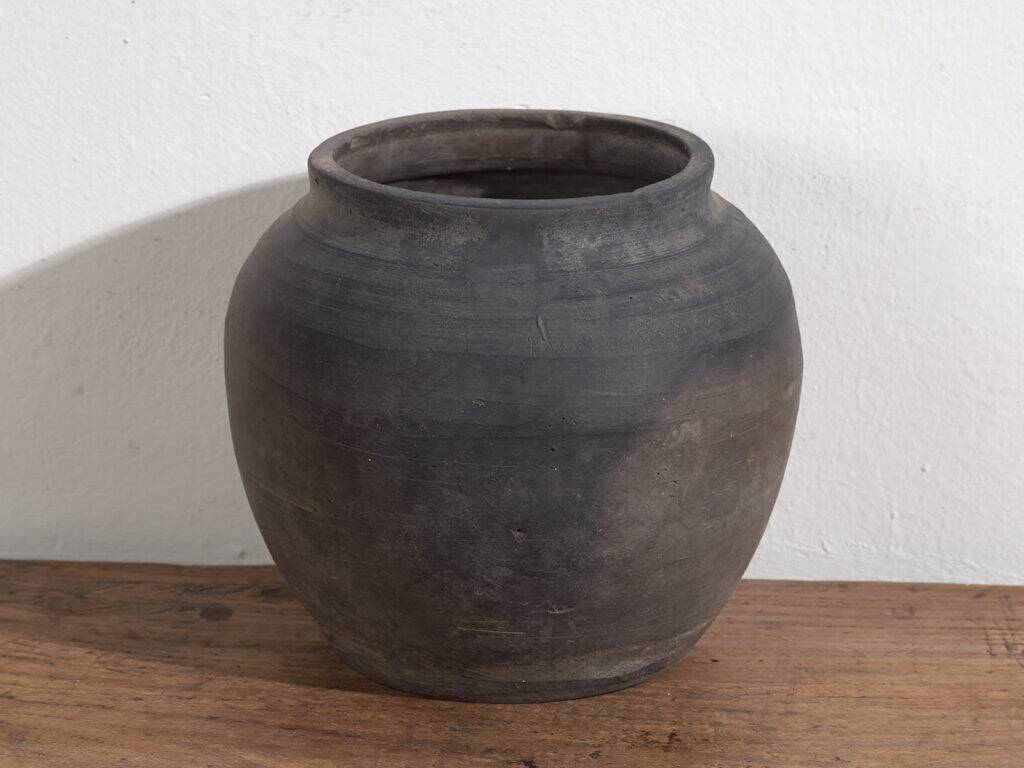 Small grey antique vase (c.1900) #1