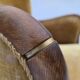 1960s, Danish armchair, furniture velour, beech wood, original.