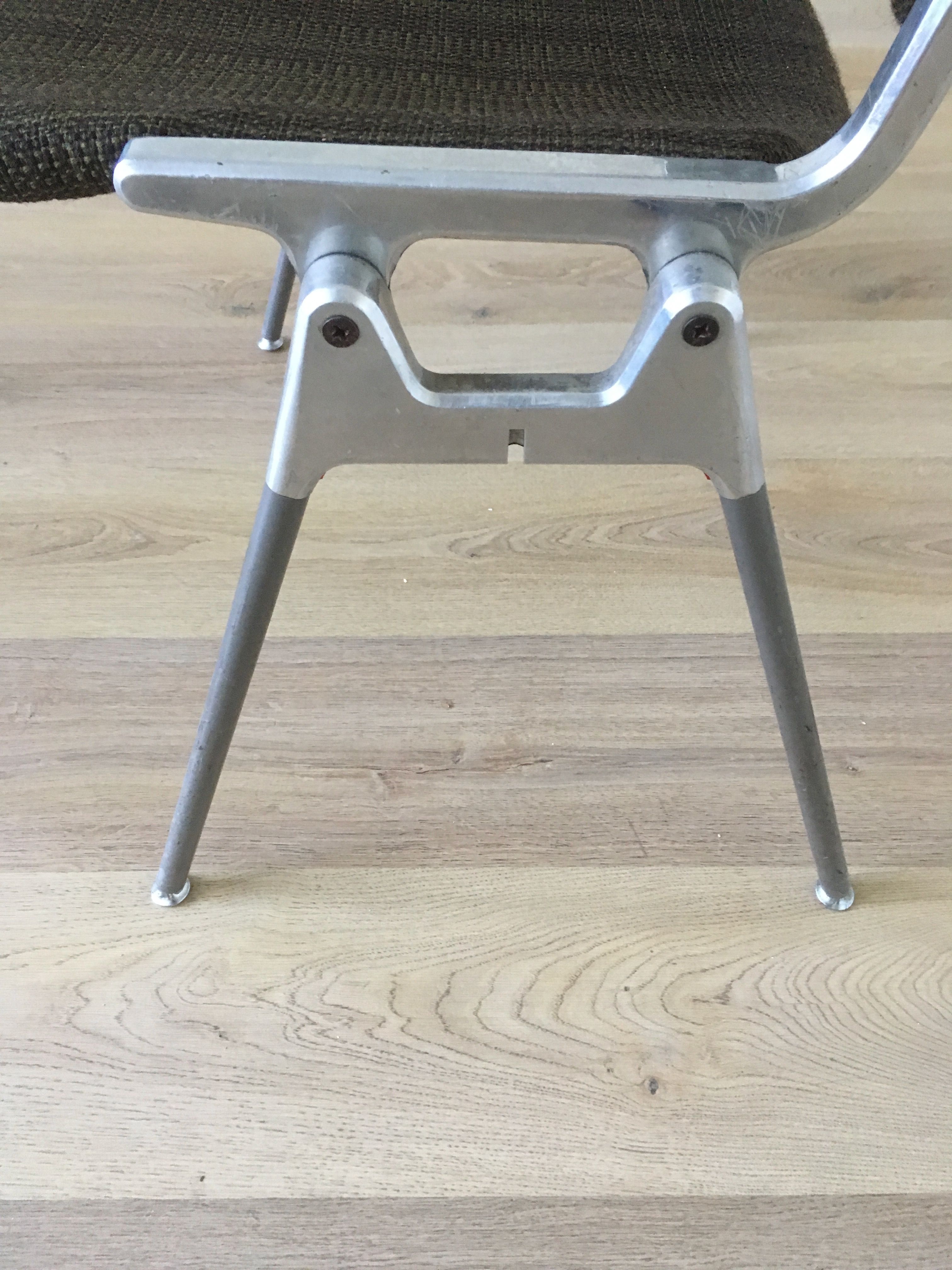 Chair DSC 106 of Piretti published at Castelli Italian design 70 s