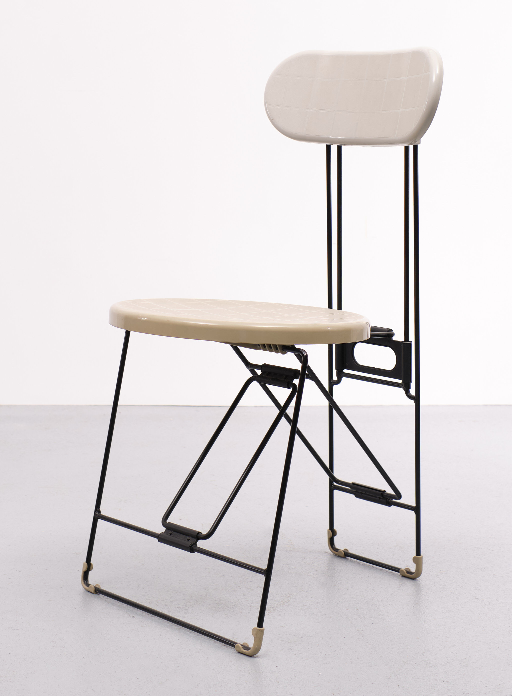 Chaise pliante post-moderne Andries Van Onck, 1984