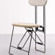 Chaise pliante post-moderne Andries Van Onck, 1984
