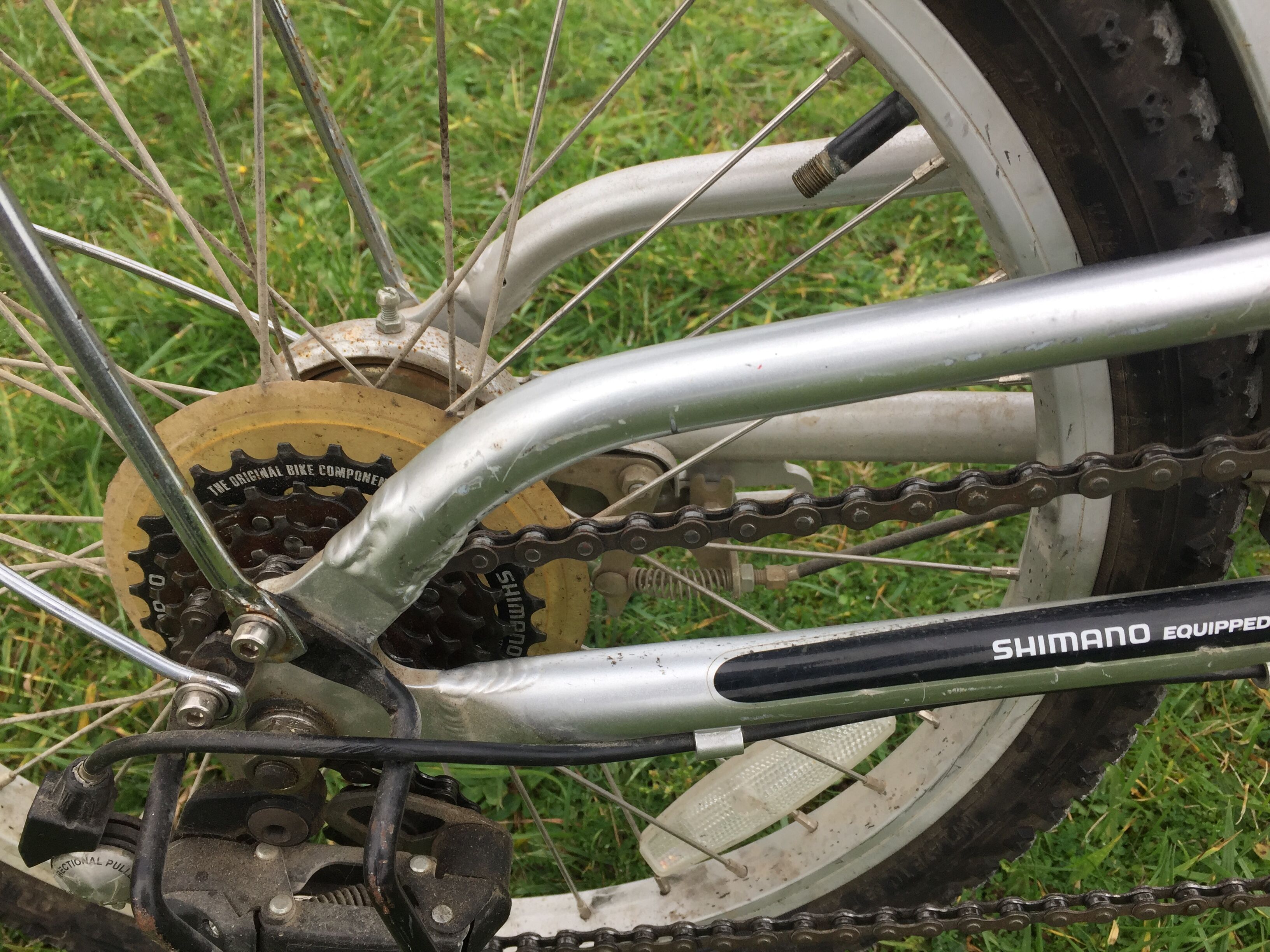 Folding bike aluminum frame, suspended, 6 speeds SHIMANO