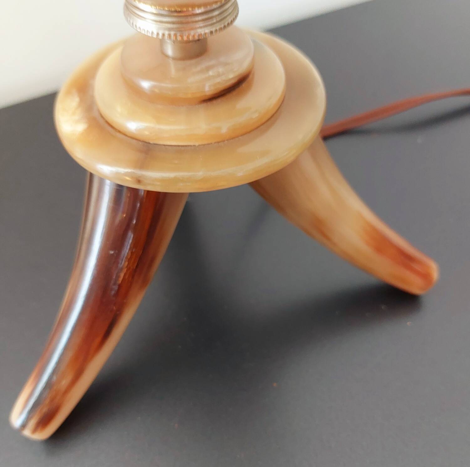 Vintage shell lamp