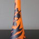 Glass paste vase by Richard circa 1920