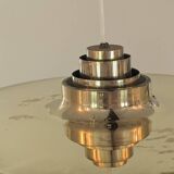 Superb brass fringed pendant light T-603 Hans Agne Jakobsson