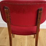 Vintage velvet chair