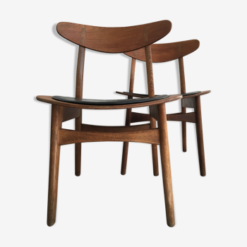 Hans J. Wegner Model CH30 dining chairs