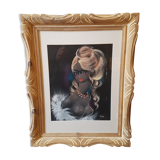 Tableau jeune femme
