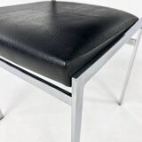 Set of 4 vintage dining chairs, Belgium, 1980