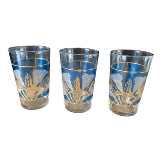 Lot de 3 verres à liqueur