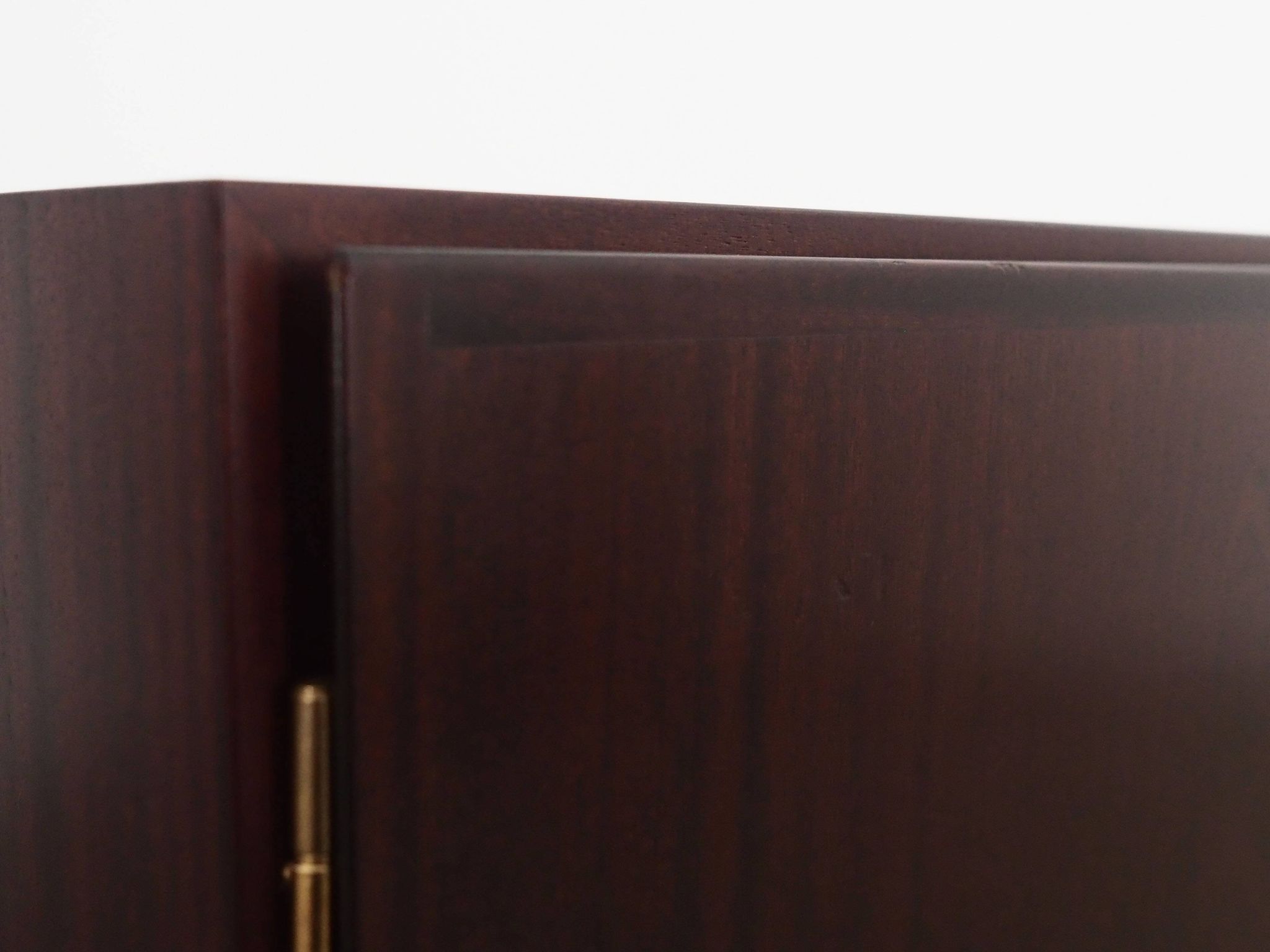 Mahogany cabinet, Danish design, 1970s, manufacturer: Omann Jun