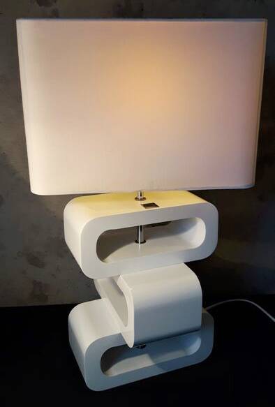 Paire de Lampes de Table Vintage • Jan des Bouvrie • 1990