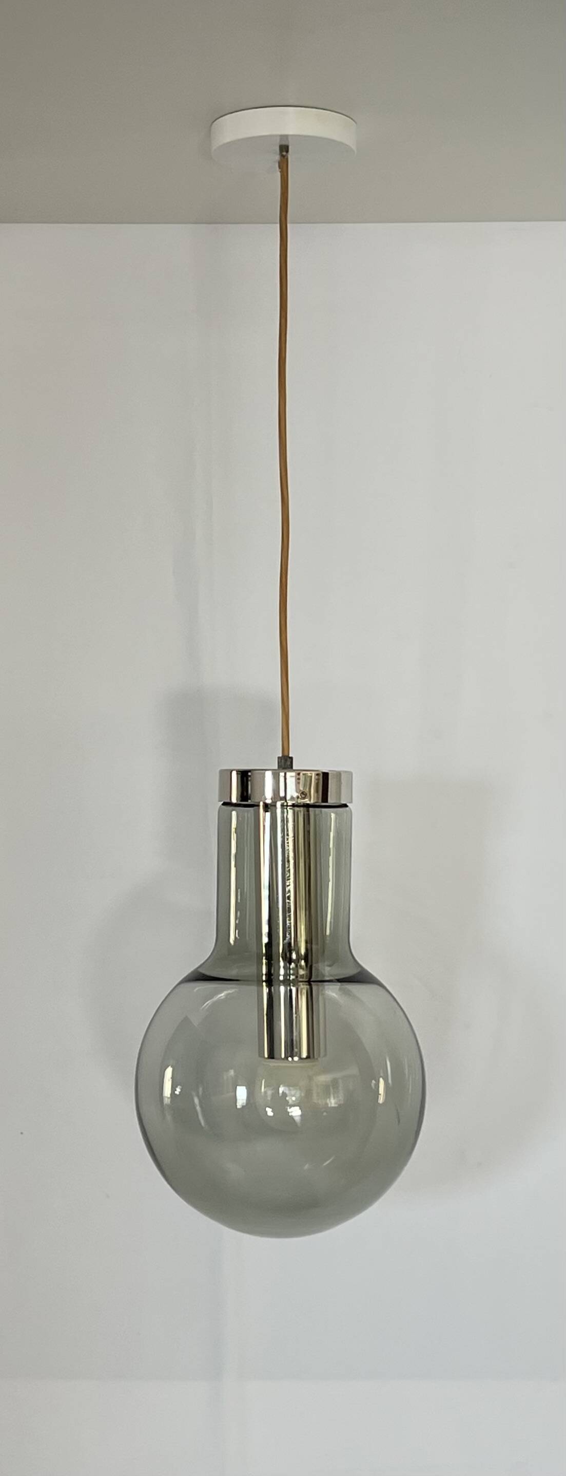 Medium Maxi Bulb pendant light by F. Ligtelijn for Raak, Netherlands 60's