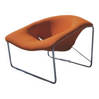 CHAISE CUBIQUE' PAR OLIVIER MOURGUE POUR AIRBORNE INTERNATIONAL