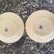 Assiettes plates Gien chardons